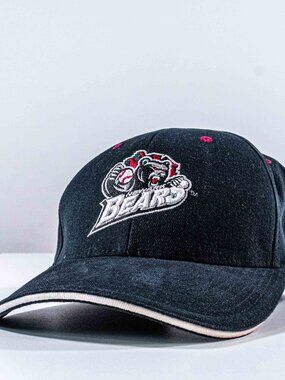 Vintage Newark Bears Hat G-III Adjustable Baseball Cap Minor League NJ VTG